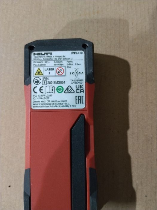 Hilti PD-| лазерна ролетка