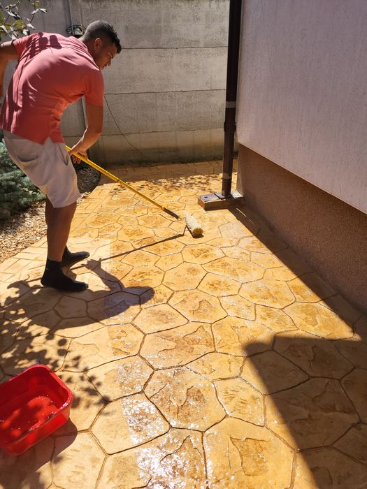 Beton amprentat sau elicopterizat