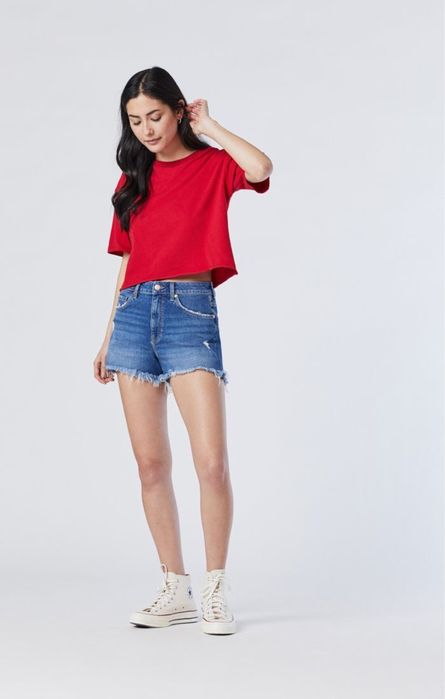 Lee / Mavi Mid Short ОРИГИНАЛНИ дамски къси дънки - 27 и 28