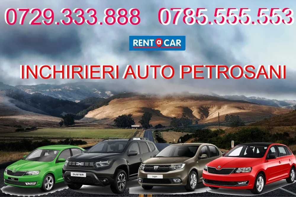 Inchirieri auto-Valea jiului- Rent a car