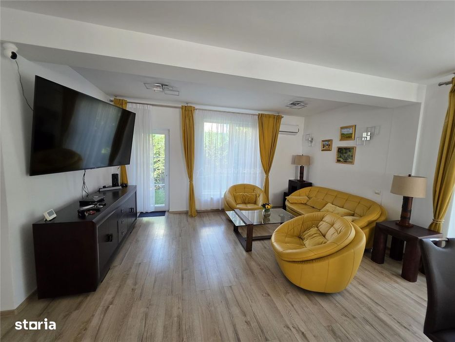 Casa moderna - Tunari - 4 camere - 4 bai - 150mp - 200mp curte