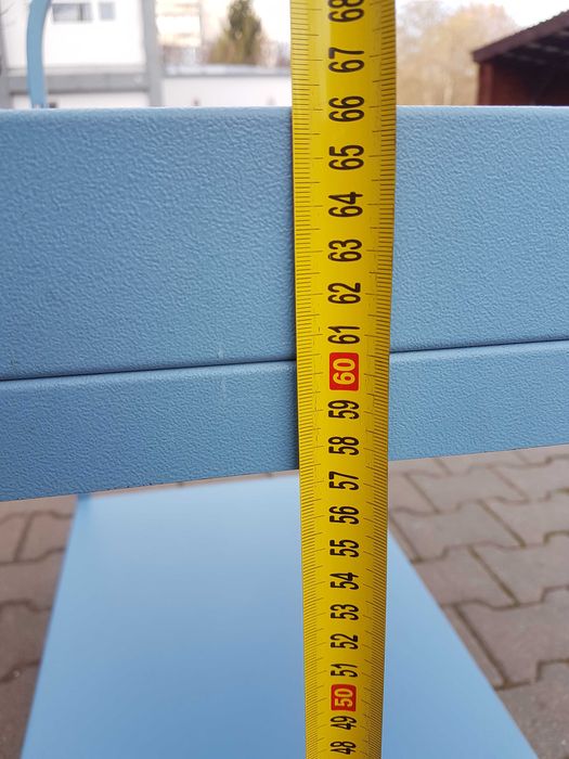 Carucior atelier, 2 polite, reglabile in inaltime, 760x450x970 mm