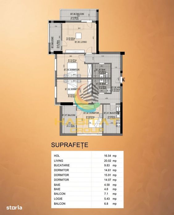 Vânzare apartament 4 camere - 120 mp | Berceni | Strada ODEI | Grand A