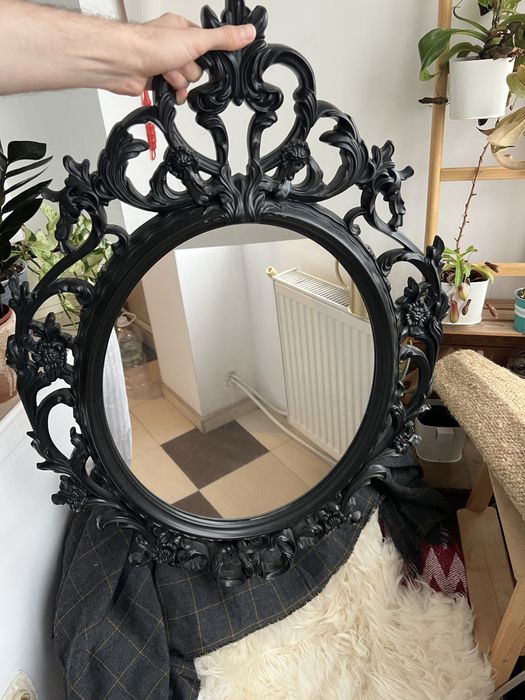 Oglinda ikea neagra vintage