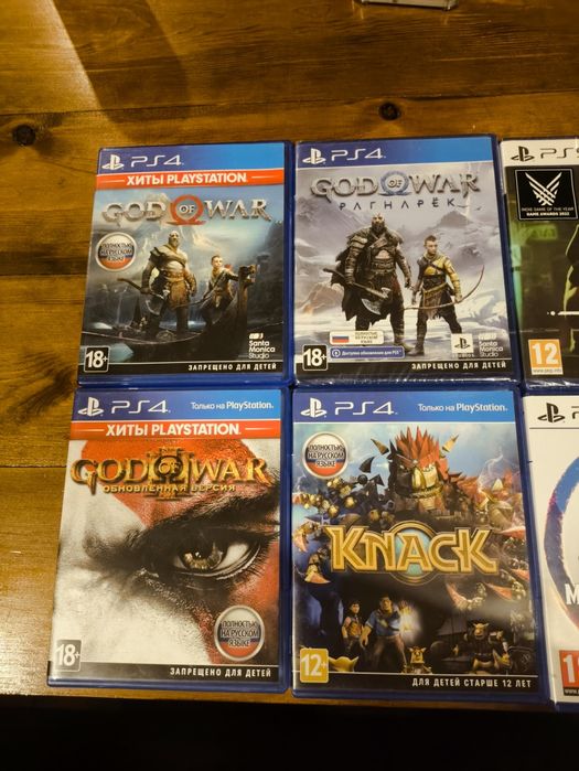 Игры на PS5 и PS4