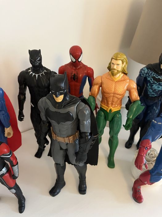 Фигурки Avengers Батман Спайдермен Аквамен капитан Америка Супермен