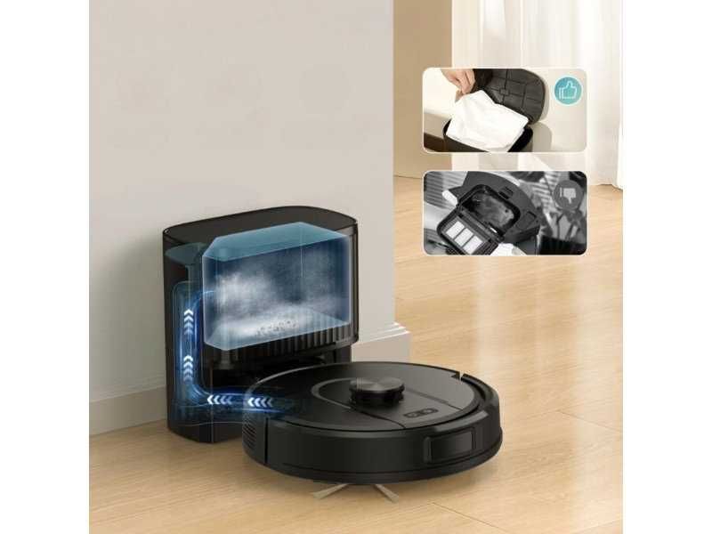 Робот Прахосмукачка с Моп и Самопочистване Vexilar W11, 8000Pa