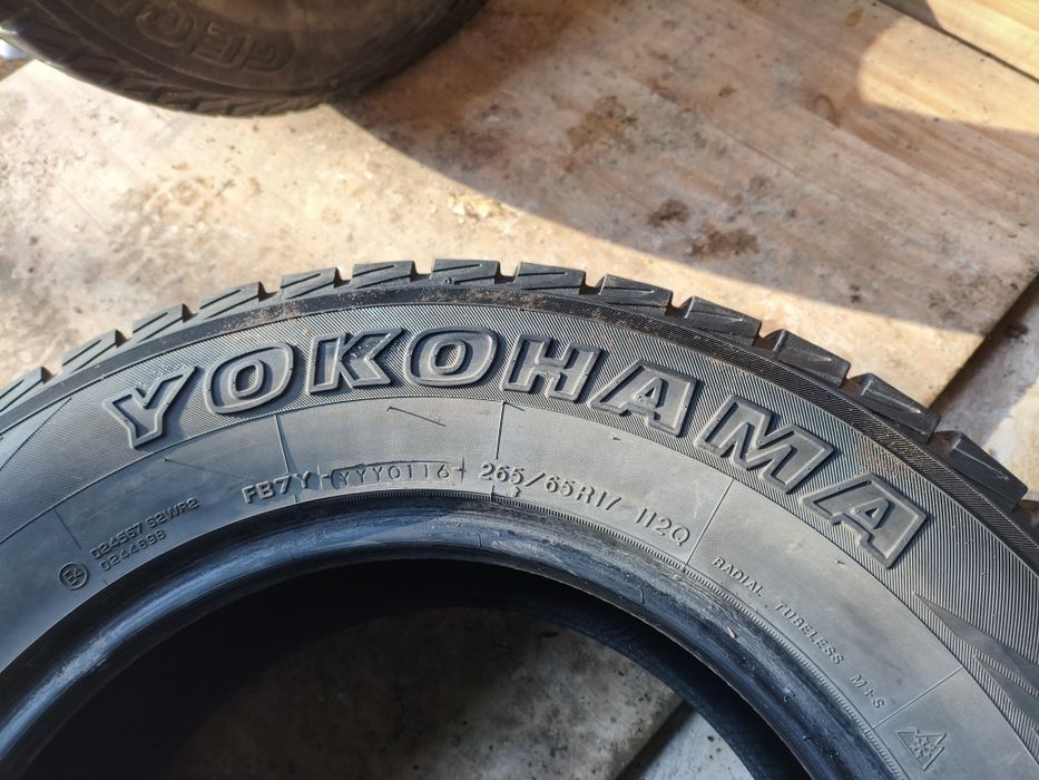 265 65 R17 Пара 2шт. Yokohama