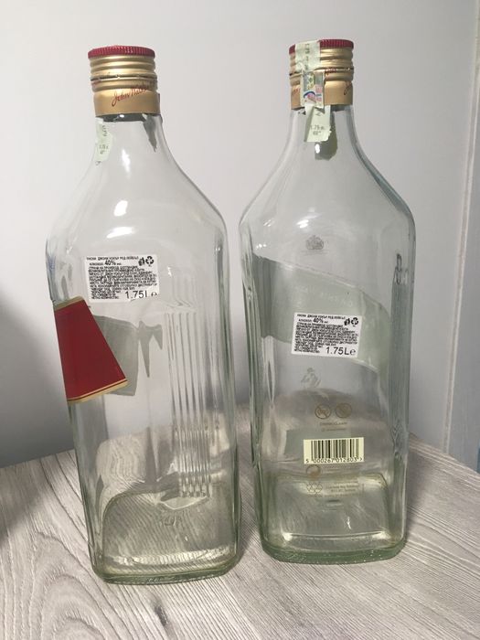 Празни бутилки Johnnie Walker - 1,75 l.