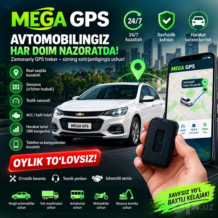 Gpslar bepul hammasi bizda