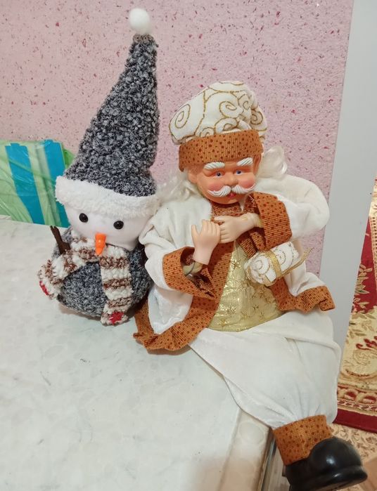 Новогодный украшение настольный