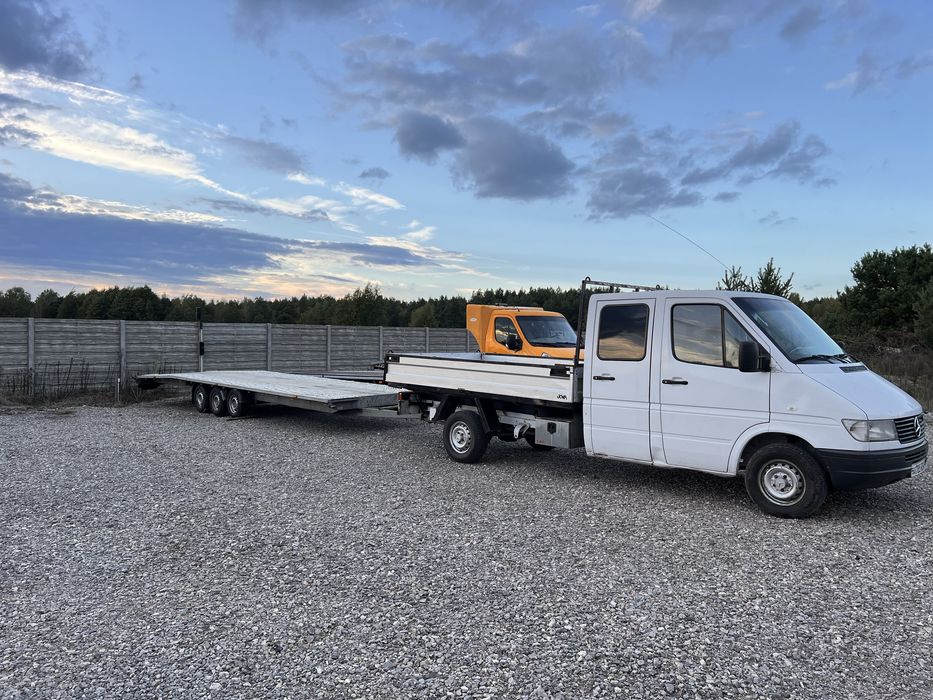 Эвакуатор прицеп 3 мостлик