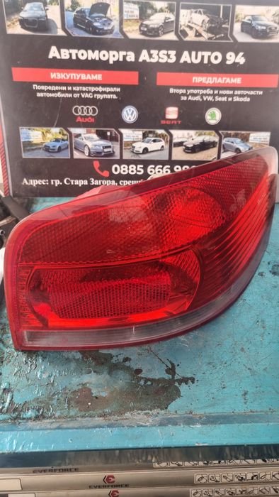 Оригинален десен стоп за Audi A3 8P 3 врати (2003-2008) – 8P0945096024S