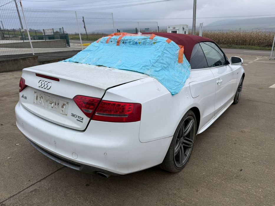 Dezmembrez / Dezmembrari / Piese / Accesorii Audi a5 sline cabrio alba 3.0 tdi CCWA automata 4x4 2010