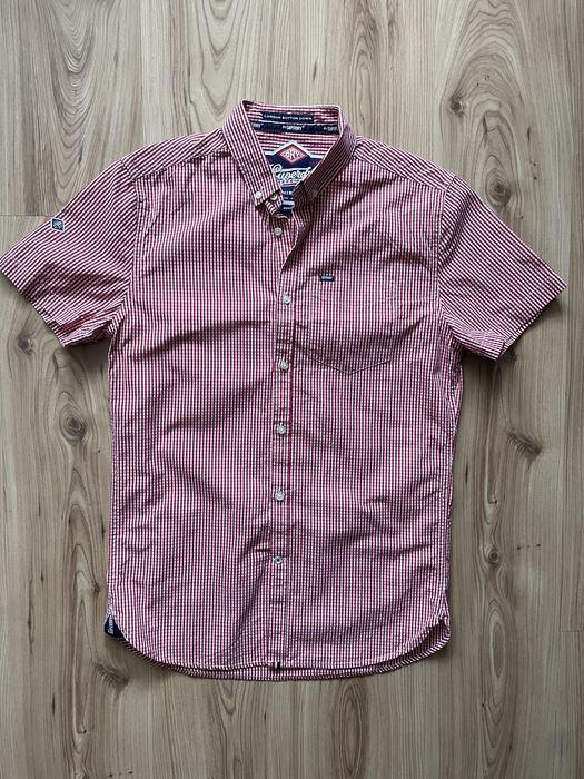SUPERDRY / мъжка риза къс ръкав М