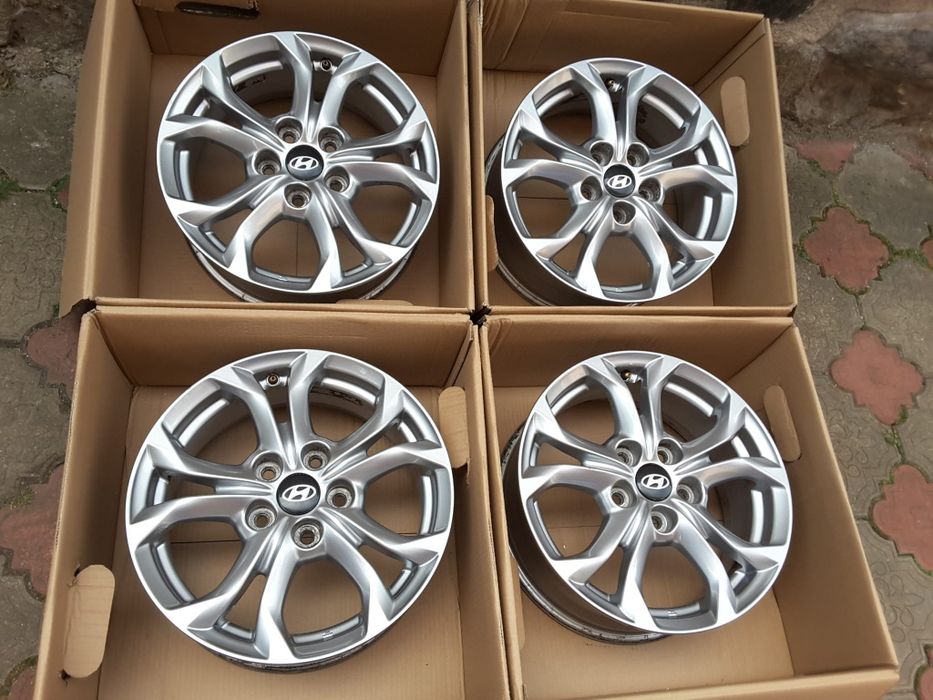 jante aliaj 16; 5x114,3; originale Mazda, Hyundai i30