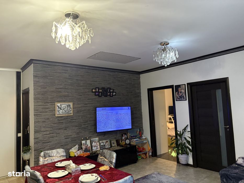 Casă nouă, 3 camere, curte și mansardă
