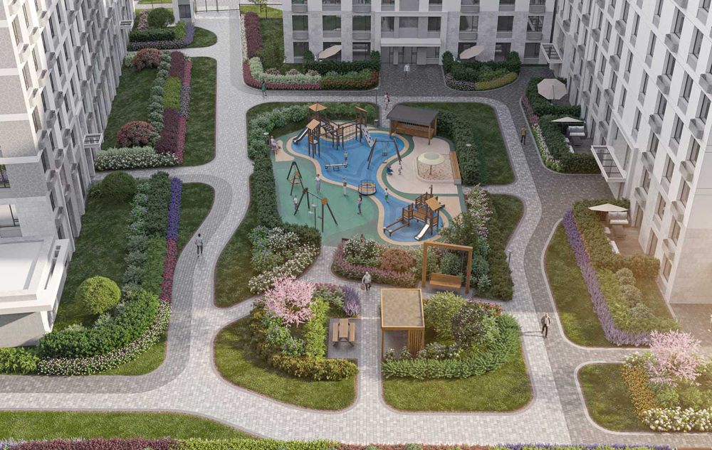 2-ком квартира  в ипотеку со скидкой 29% — В месяц по 7 млн сум (КМ)