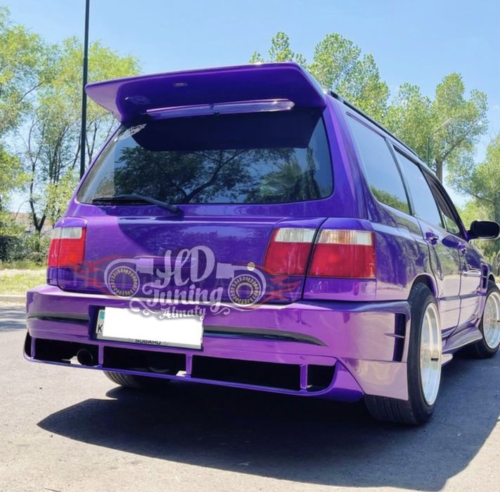 Бампер задний Custom со сплиттером Subaru Forester SF
