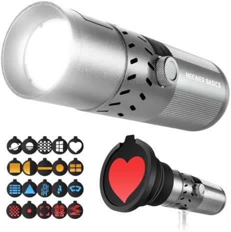 Нова Портативна RGB LED светлина NEEWER FL20 20W за TikTok YouTube студио