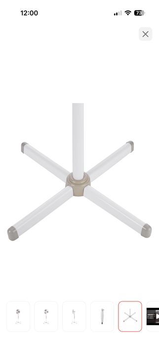 Вентилятор  Ardesto FN-1608CW белый