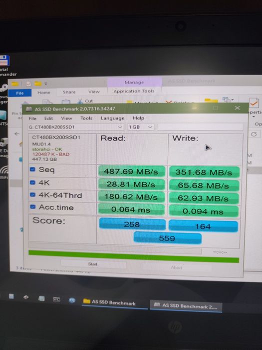 Ssd Crucial Bx200 480gb 100%