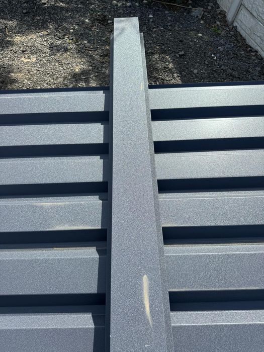 Tabla Cutata H35 fațadă gard gri antracit mat RAL7016 6m 4m 2m