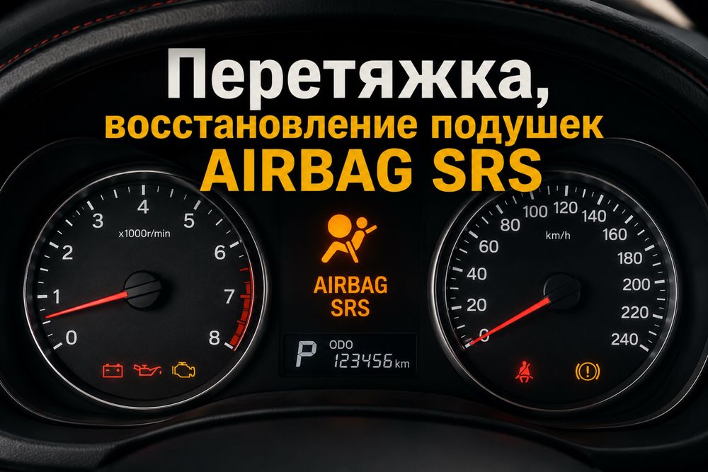 Перетяжка восстановление салона торпед srs airbag