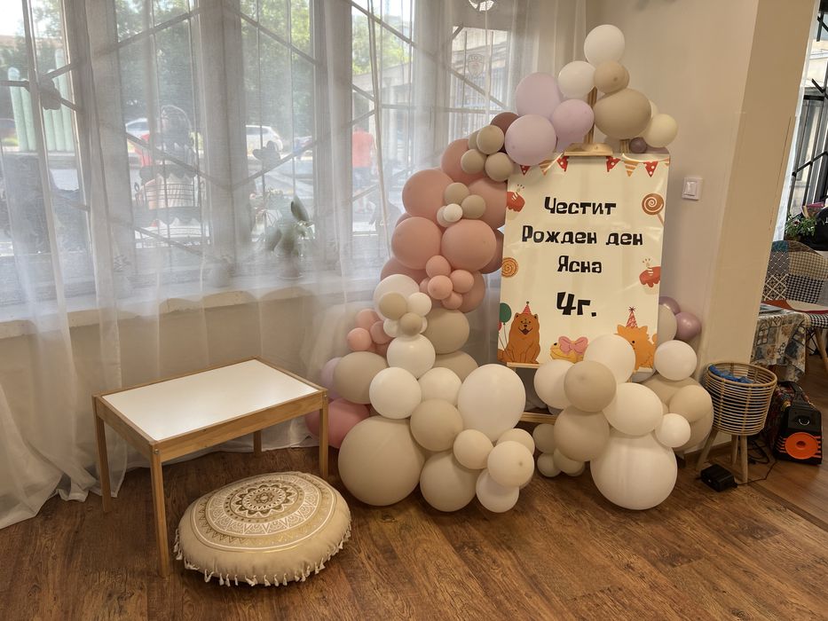 Зала под наем с голям детски кът, жк.Люлин или пакет детски РД