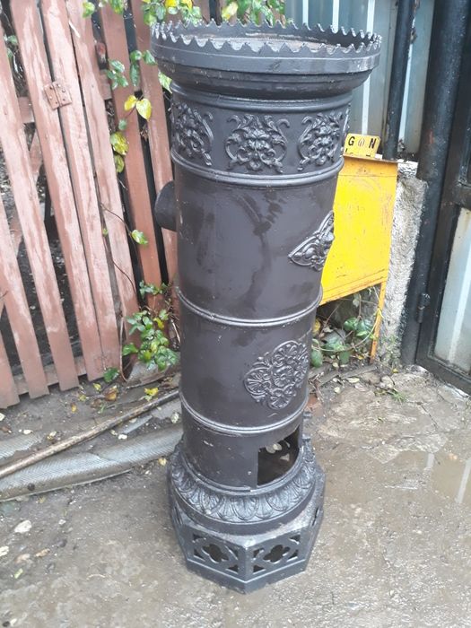 Soba fontă veche model Austro-Ungar