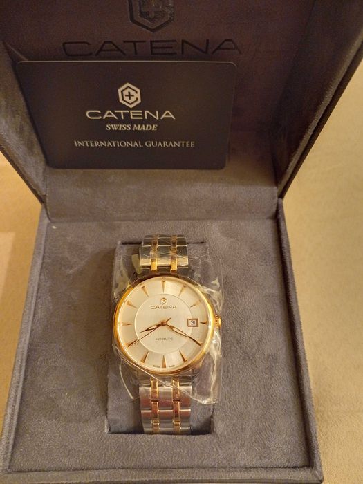 Чисто нови швейцарски автоматични часовници Catena (Swiss Made) – СЕТ / Единично