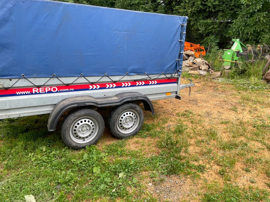 Remorcă auto 2 axe