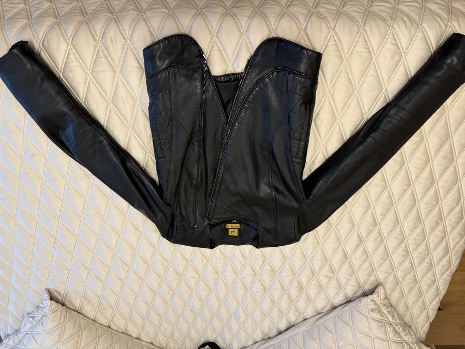 Яке от естествена кожа размер С