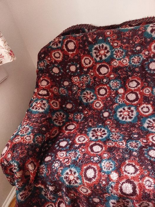 Cupon de blanita mix de lana, culori minunate, dimensiuni mari