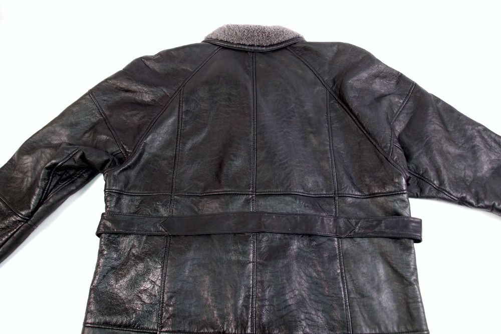 COJOC lung blana naturala, piele naturala exterior, masura 54, NOU