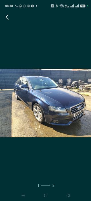 Piese cutie motor ecu ușa bara capota interior audi A4 b8 1.8 tfsi