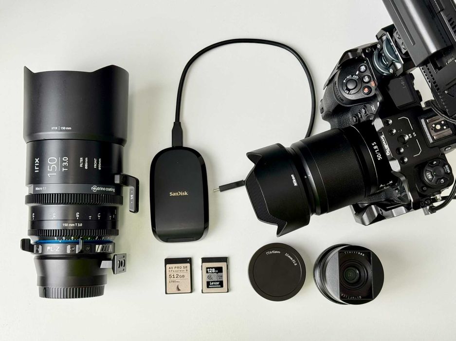 Nikon Z9 kit video 8k raw Z8 Z7 Z6