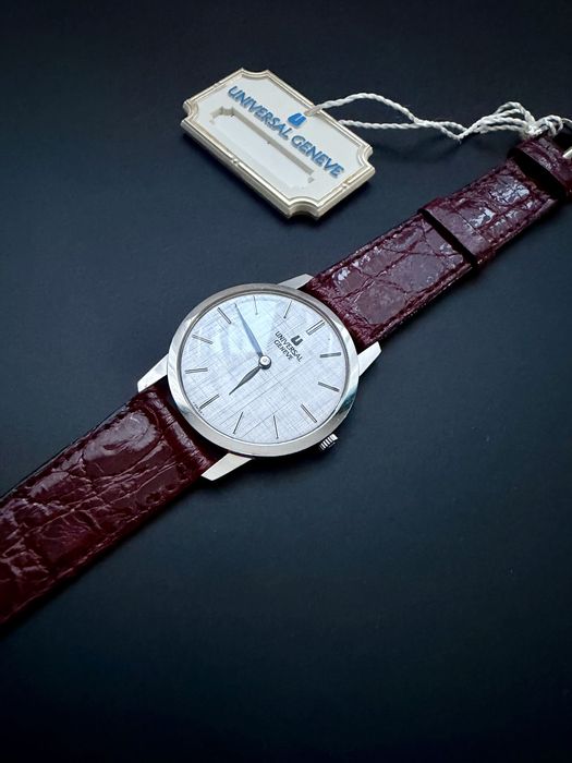 Ceas Universal Geneve Full Set.Nou-Nos.New Old Stock.Anii 60’