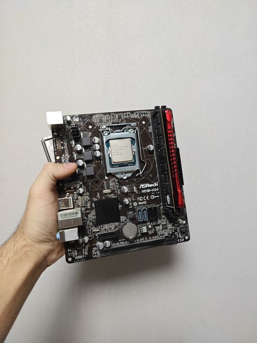Продам комплект: i5-4690 + ASRock H81 + 16GB RAM