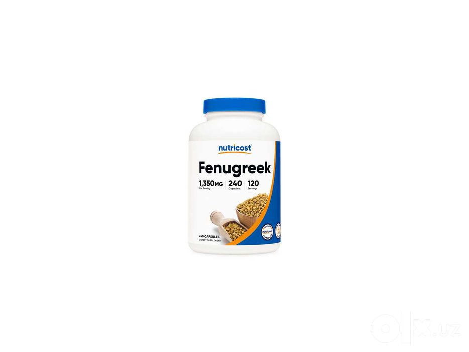 Nutricost Fenugreek 1350 мг - 240 капсул