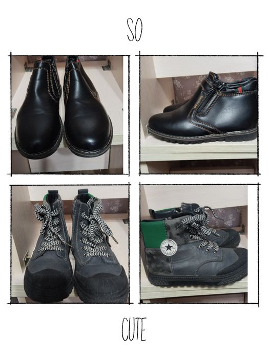 Обувь на мальчика зима осен