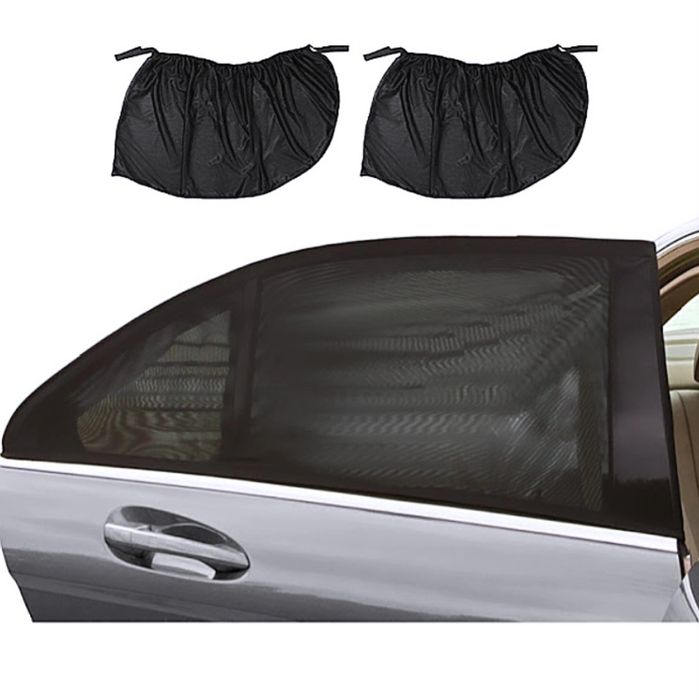 Set 2X parasolar anti insecte si supraincalzire pentru geamuri auto
