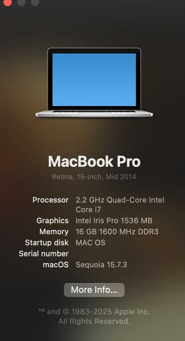 Instalez Mac OS Sequoia pe Apple mai vechi