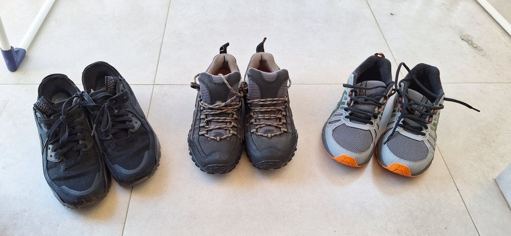 Pantofi sport Asics, Nike, Merrell