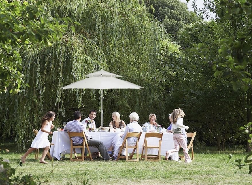 Градински чадър 2.2м