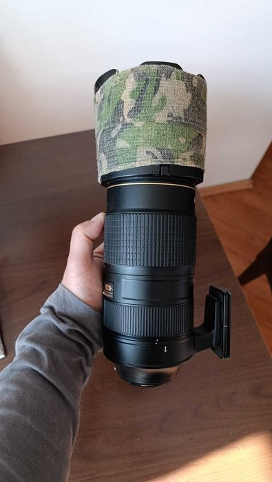 Vând Nikon AF-S 80-400mm f/4.5-5.6G ED VR - Nano Crystal - Full Box