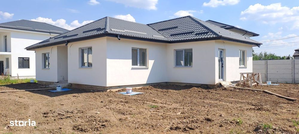 Dragomiresti Deal, casa 4 camere, teren 500 mp, utilitati, COMISION 0%