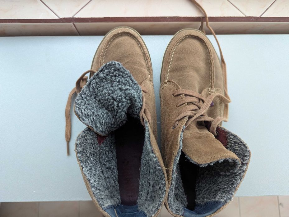 Зимни боти естествена кожа Camper