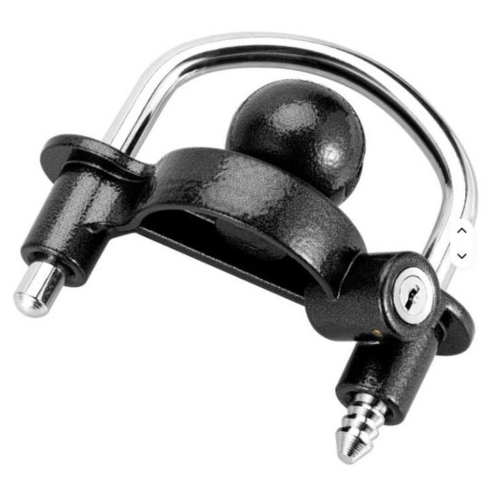 Универсален катинар за теглич с топка, Заключване за ремарке