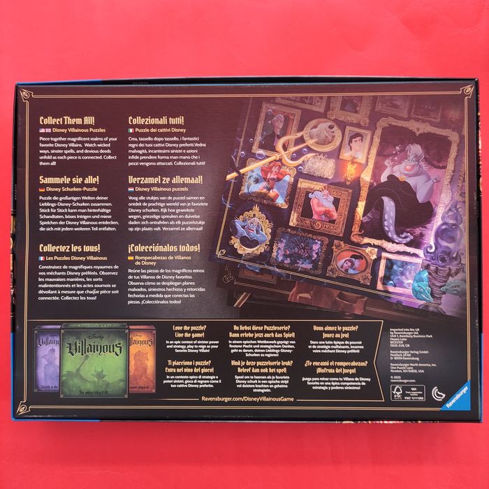 Пъзел Ravensburger Дисни злодей Ратиган 1000 части